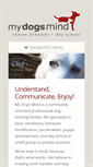 Mobile Screenshot of mydogsmind.com